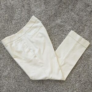 Ann Taylor Cream Signature Pants